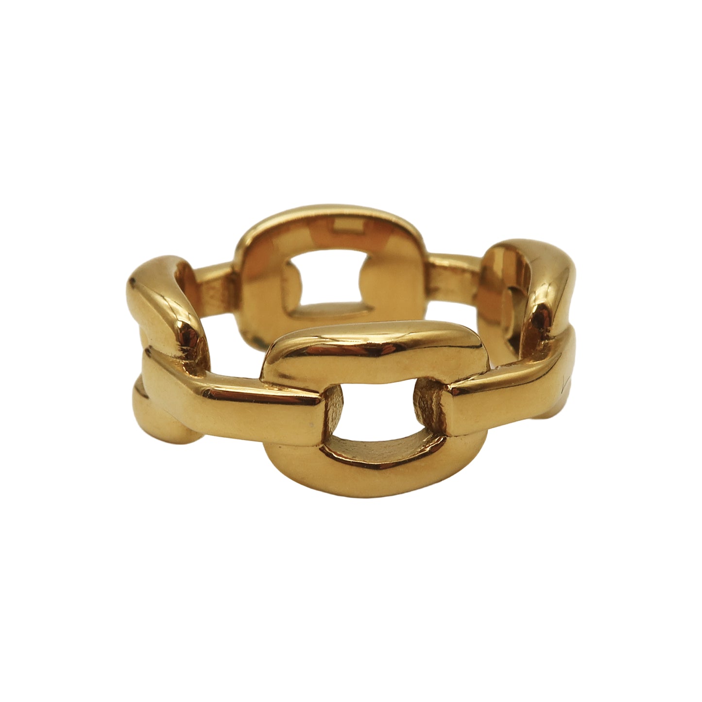 The Polished Cuban Ring