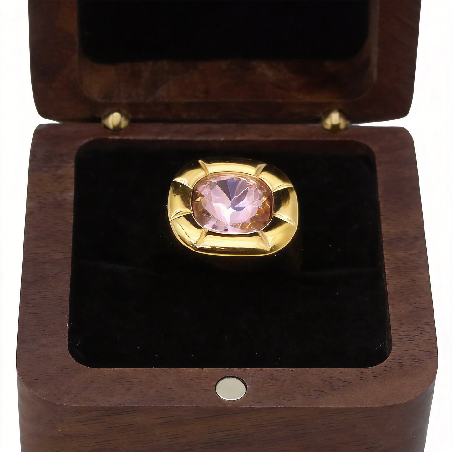The Radiant Aura Gem Ring