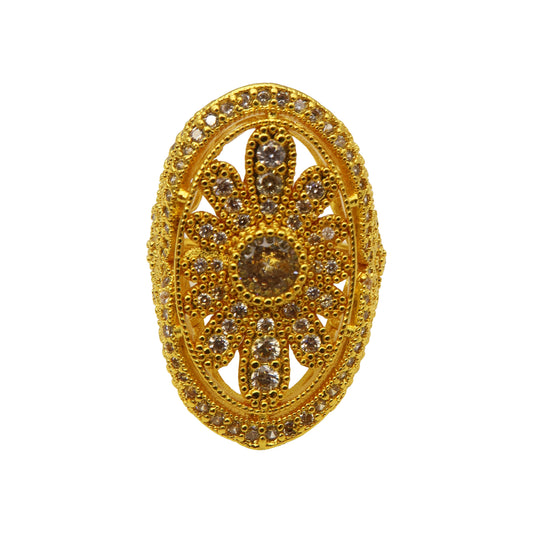 The Vintage Grandeur Oval Ring