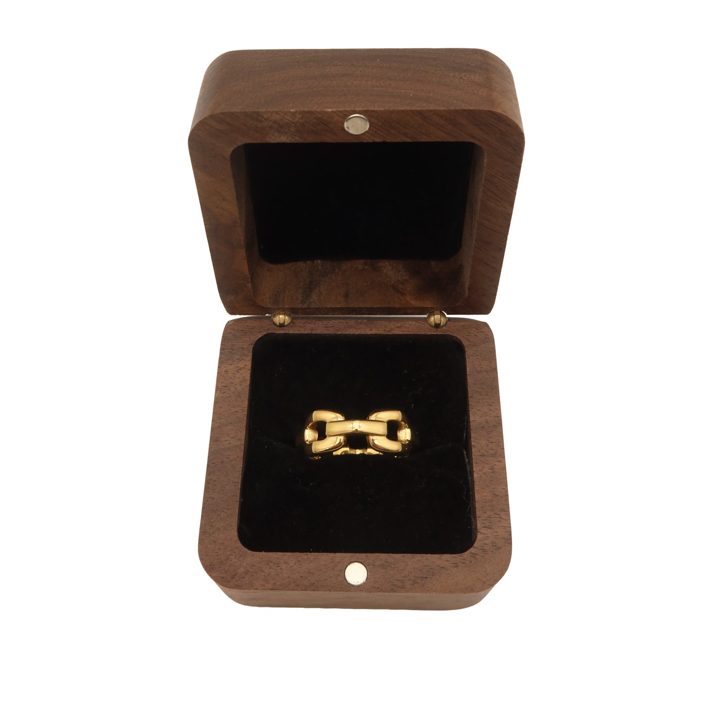The Polished Cuban Ring