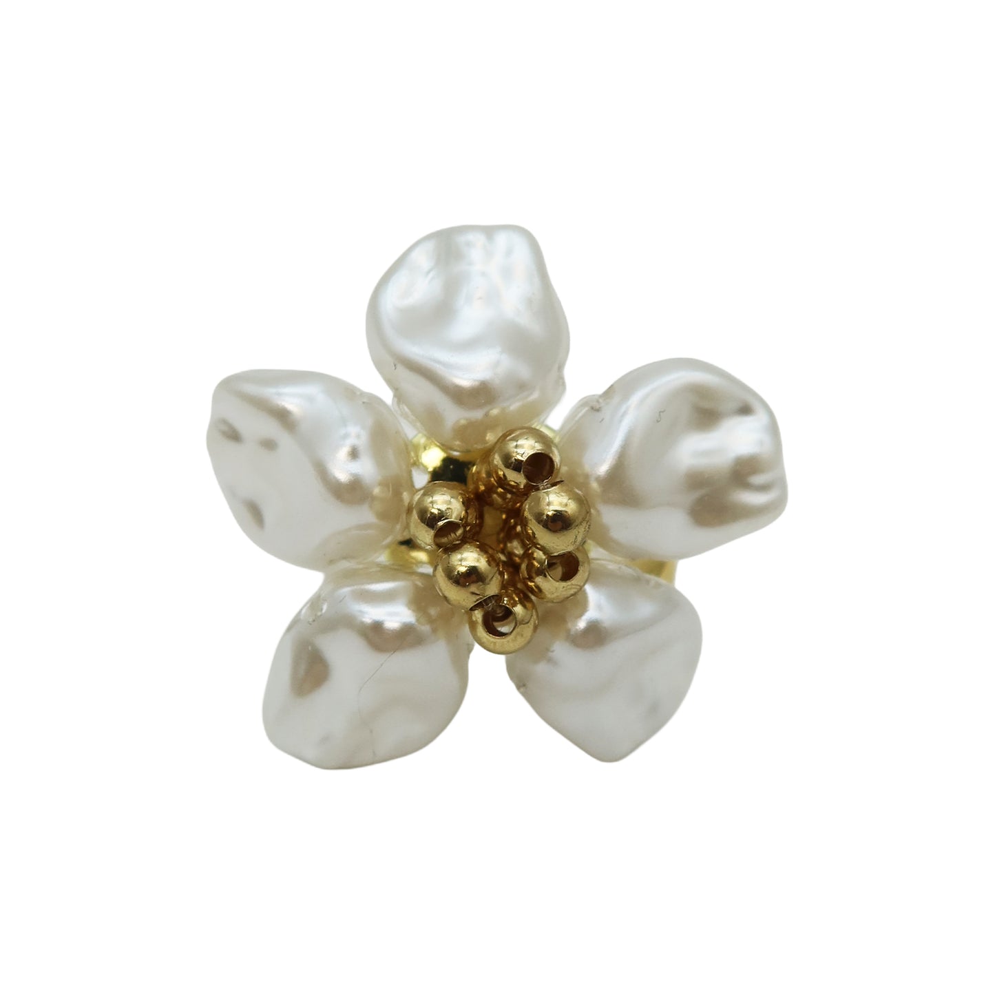 The Pearlescent Petal Ring