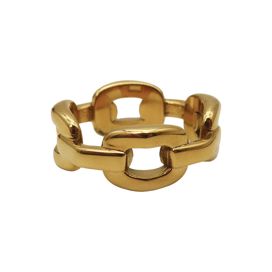 The Polished Cuban Ring