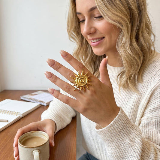 The Helia Radiant Ring