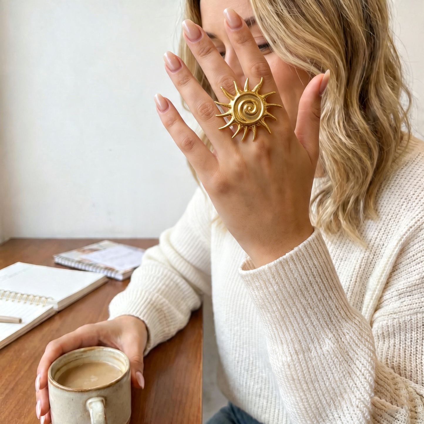 The Helia Radiant Ring