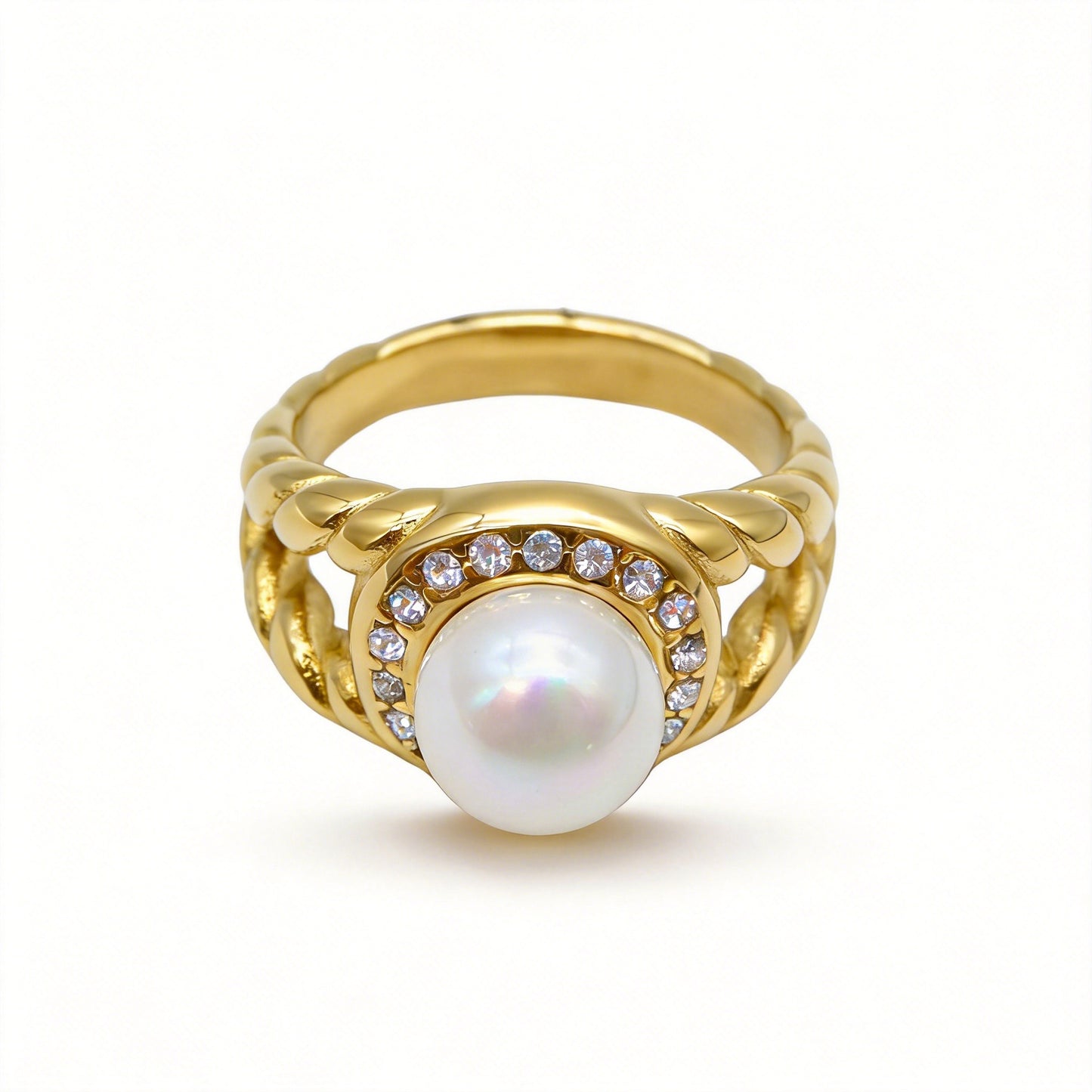 The Vintage Muse Pearl Ring