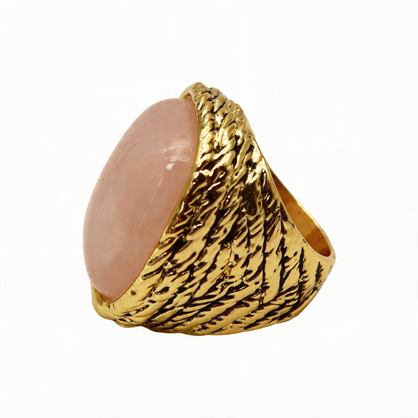 The Ethereal Quartz Statement Ring