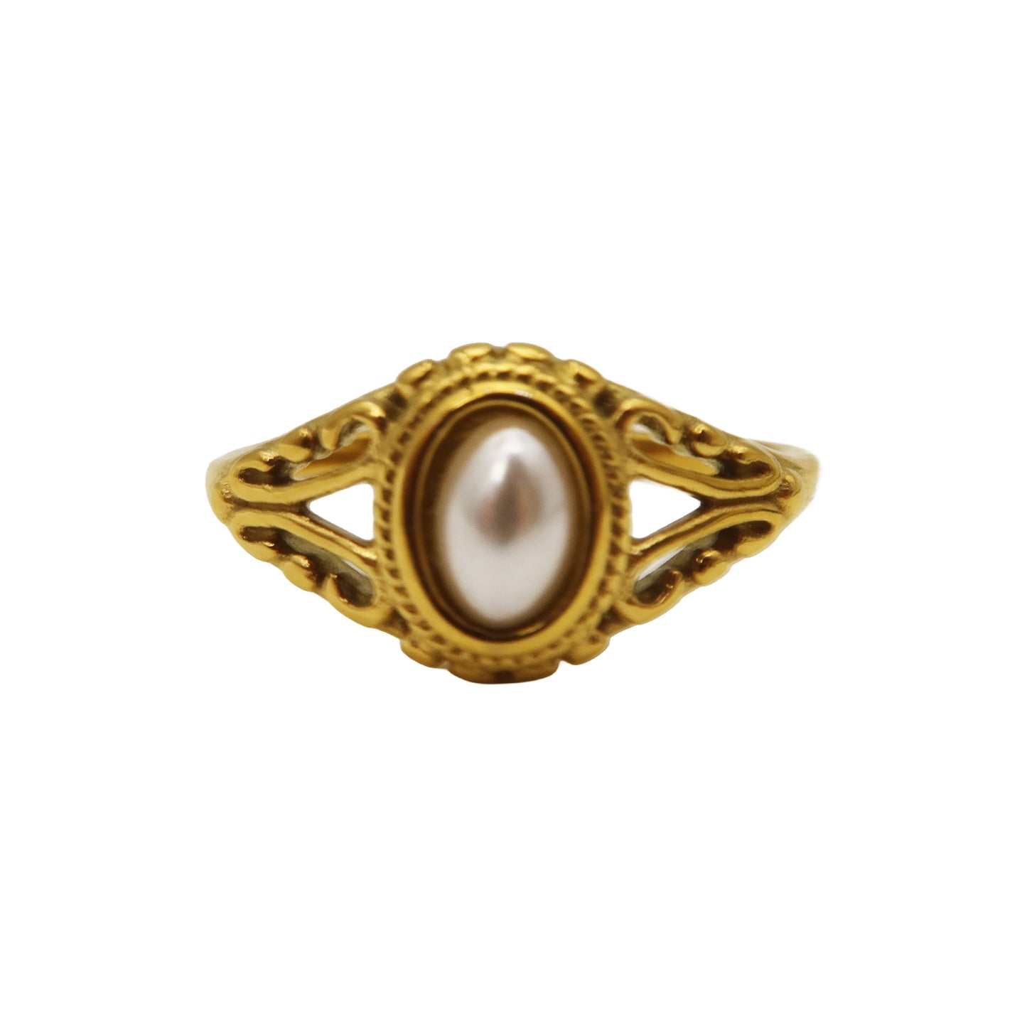 The Vintage Muse Pearl Ring